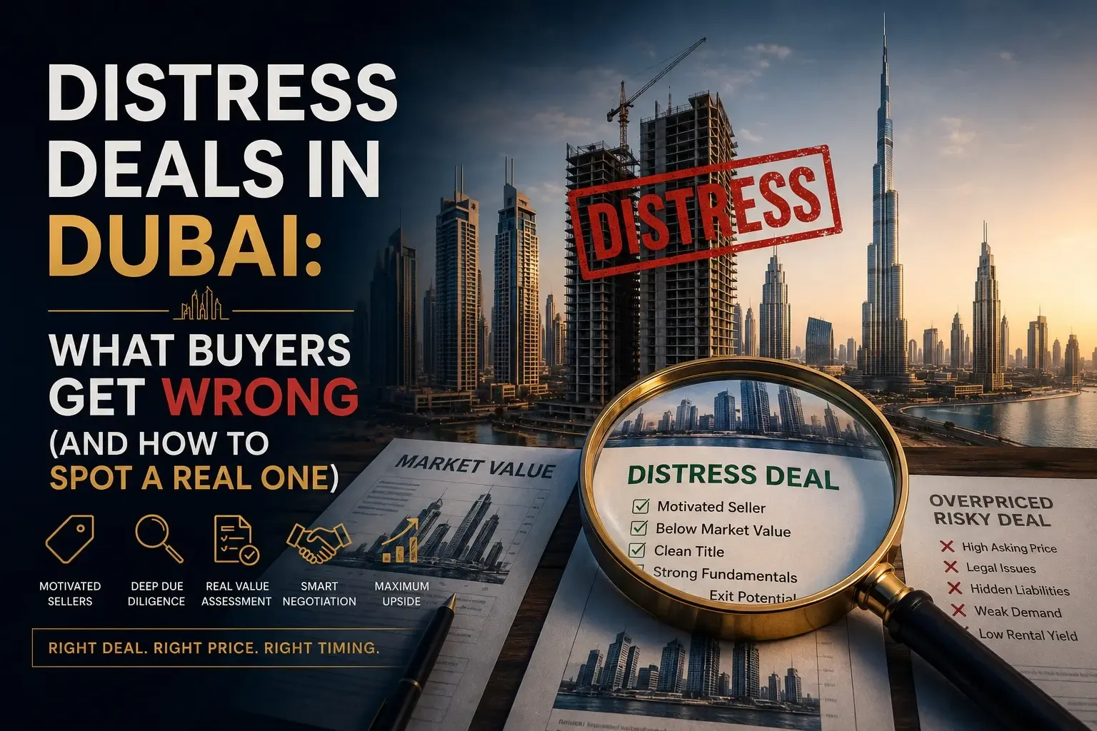 Distress Deals in Dubai: What Buyers Get Wrong | Xperience Realty
