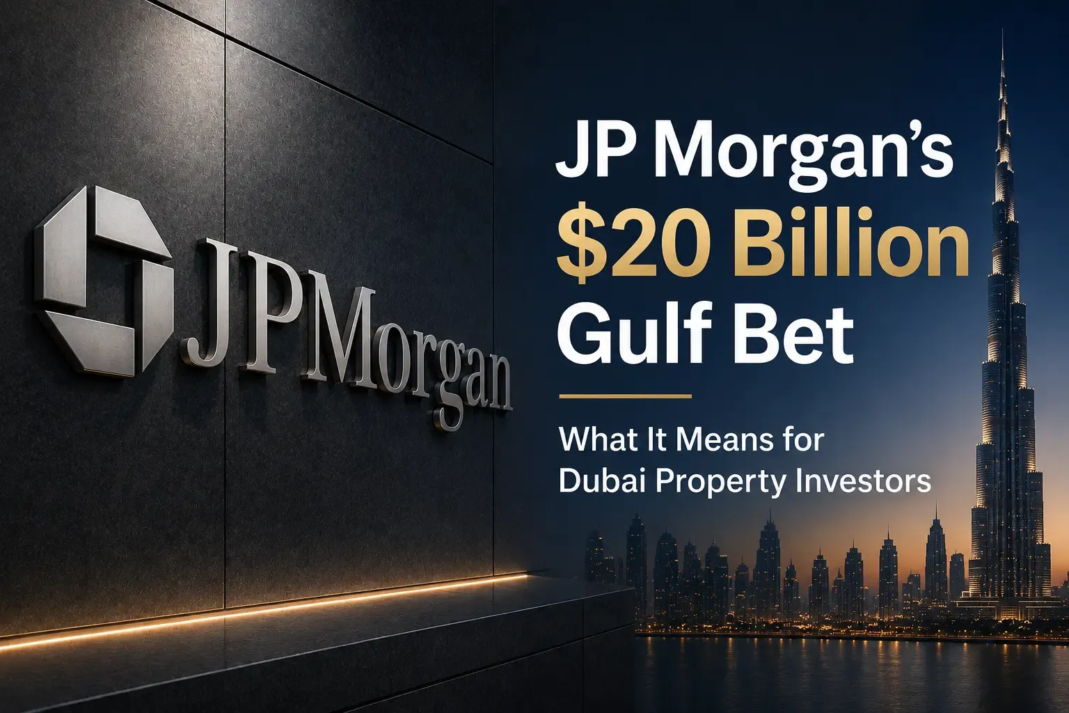 JP Morgan's $20 Billion Gulf Bet | Xperience Realty