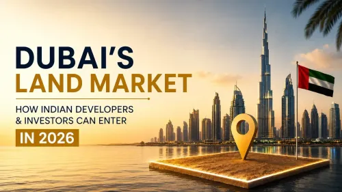 How Indian Developers and Institutional Investors Can Enter Dubai's Land Market in 2026 