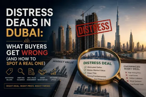 Distress Deals in Dubai: What Buyers Get Wrong & How to Spot the Real One