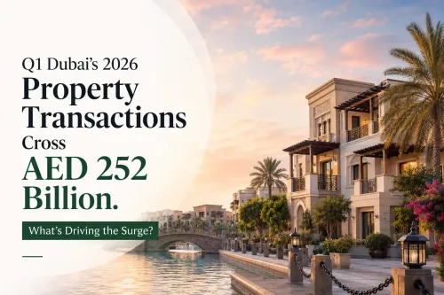 Q1 Dubai's 2026 Property Transactions Cross AED 252 Billion. What's Driving the Surge? 