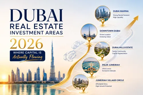 Dubai Real Estate Investment Areas 2026: Where Capital Is Actually Flowing 